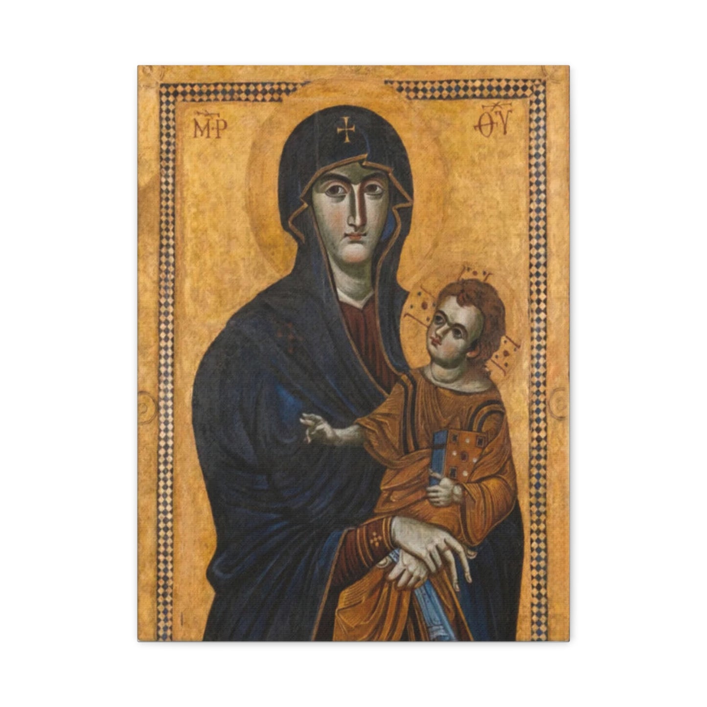 Salus Populi Romani Catholic HQ Print on Canvas Ready To Hang - Virgin Mary Canvas