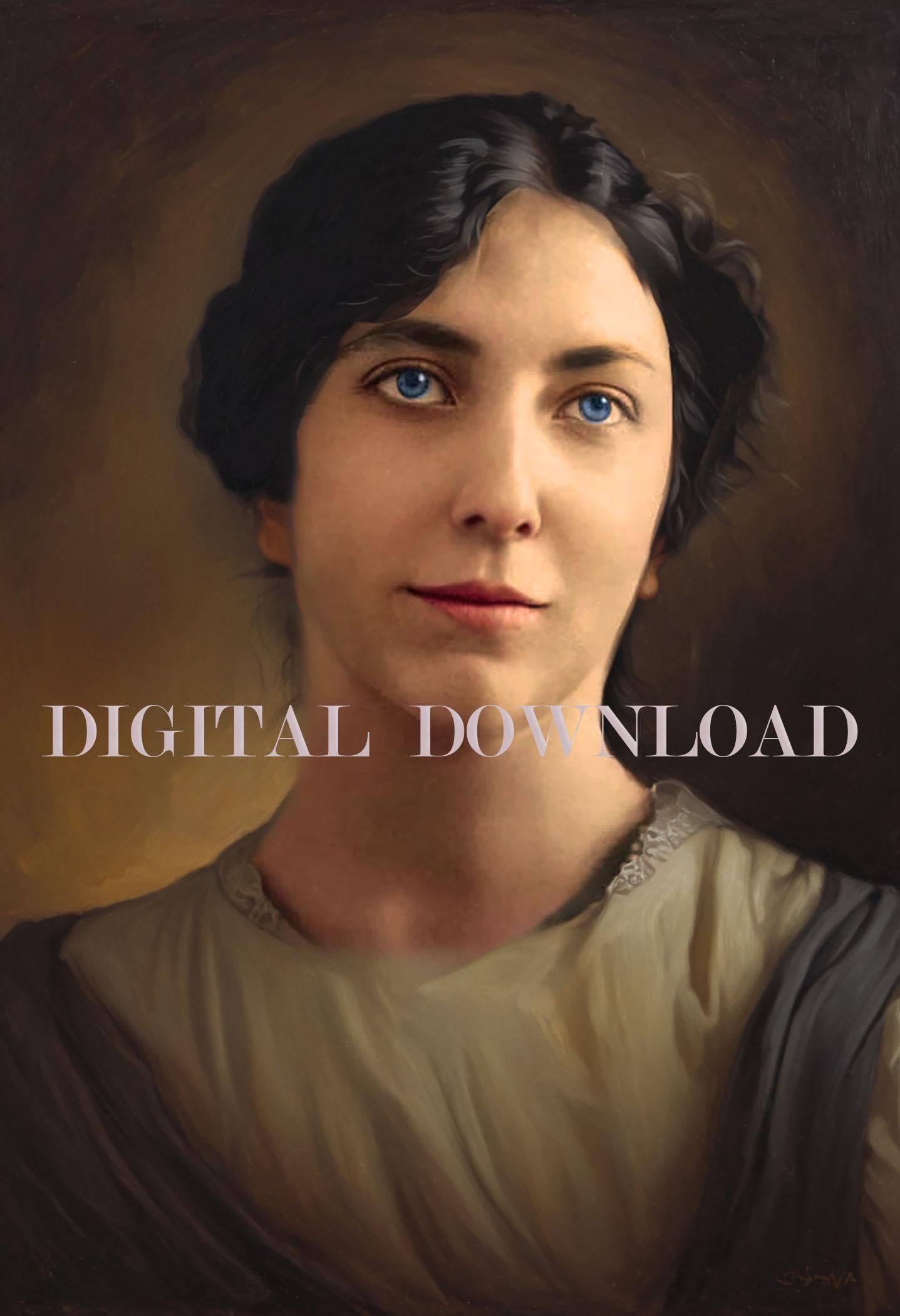 Saint Teresa of the Andes Religious Art Digital Image Catholic Saint Print image 0