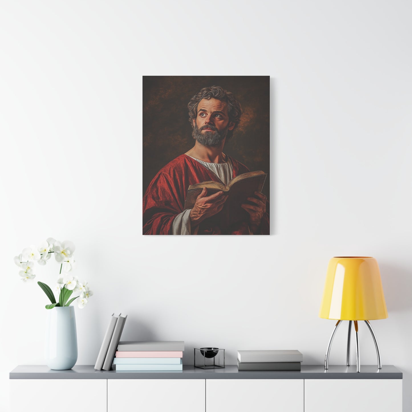 St. Matthew the Apostle Canvas Wall Art, Christian Decor