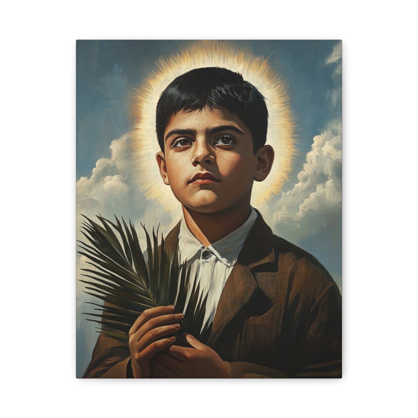 St. Jose Sanchez del Rio Catholic Canvas Wall Art, Christian Decor