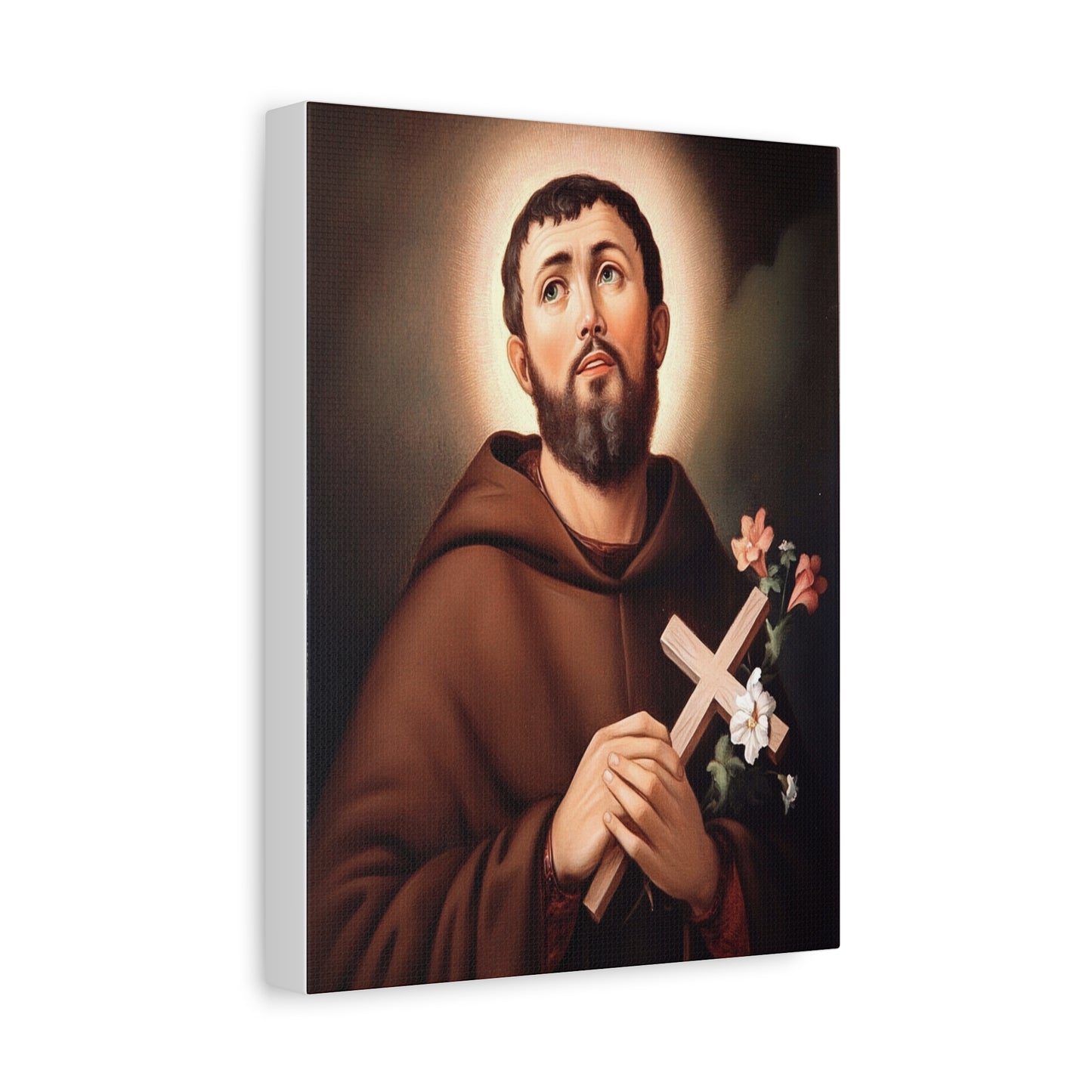 St. Fidelis of Sigmaringen Catholic Canvas Wall Art, Christian Decor