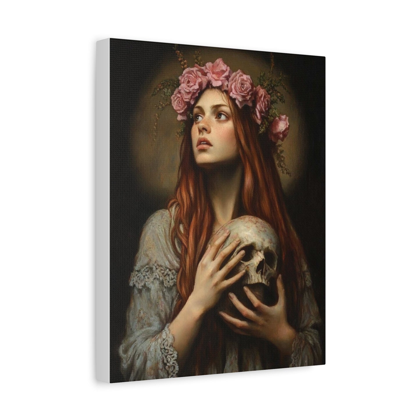 Ready To Hang - St. Rosalia la Santuzza Catholic Canvas Wall Art, Christian Decor