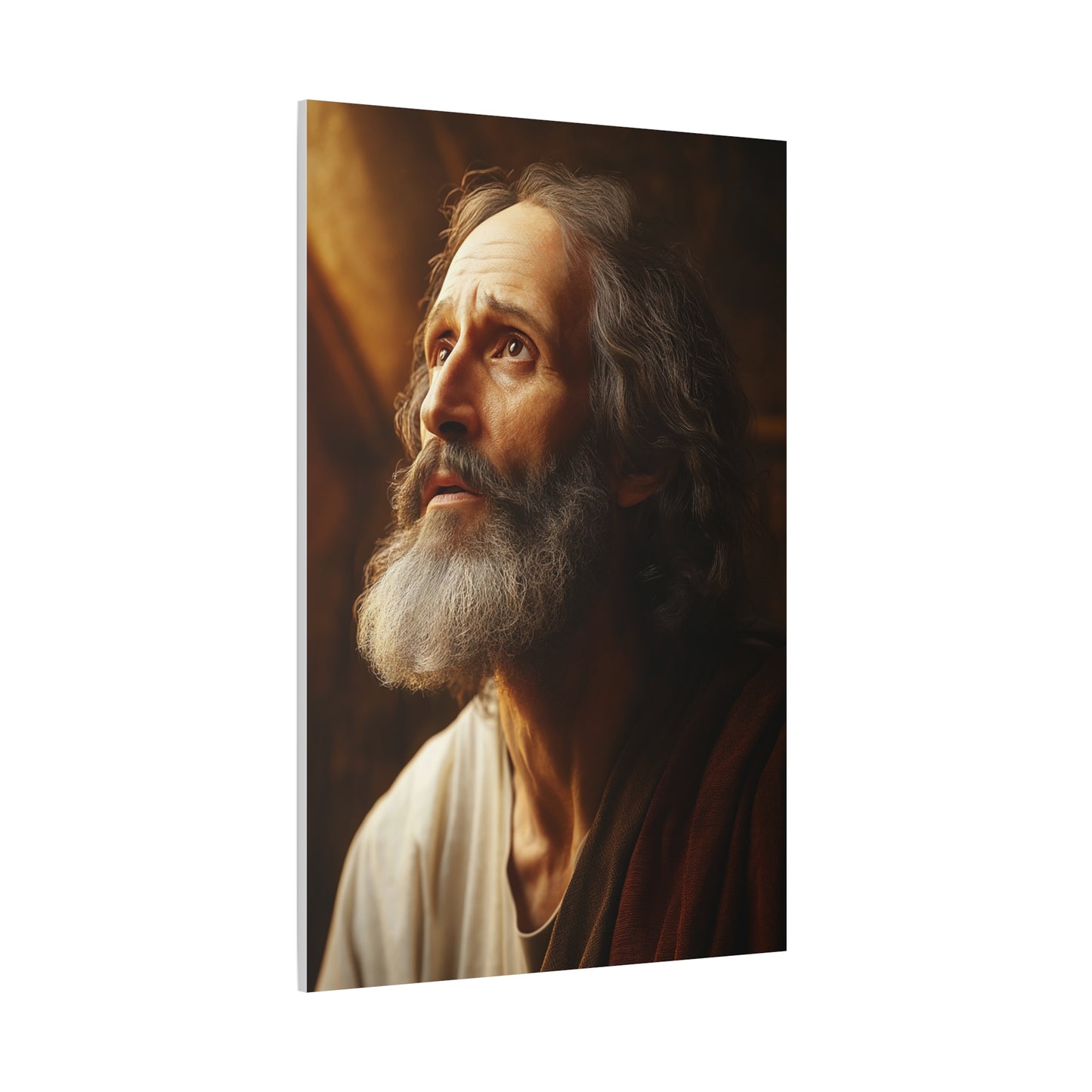 St. Matthew Apostle and Evangelist Catholic Canvas Wall Art, Christian Decor