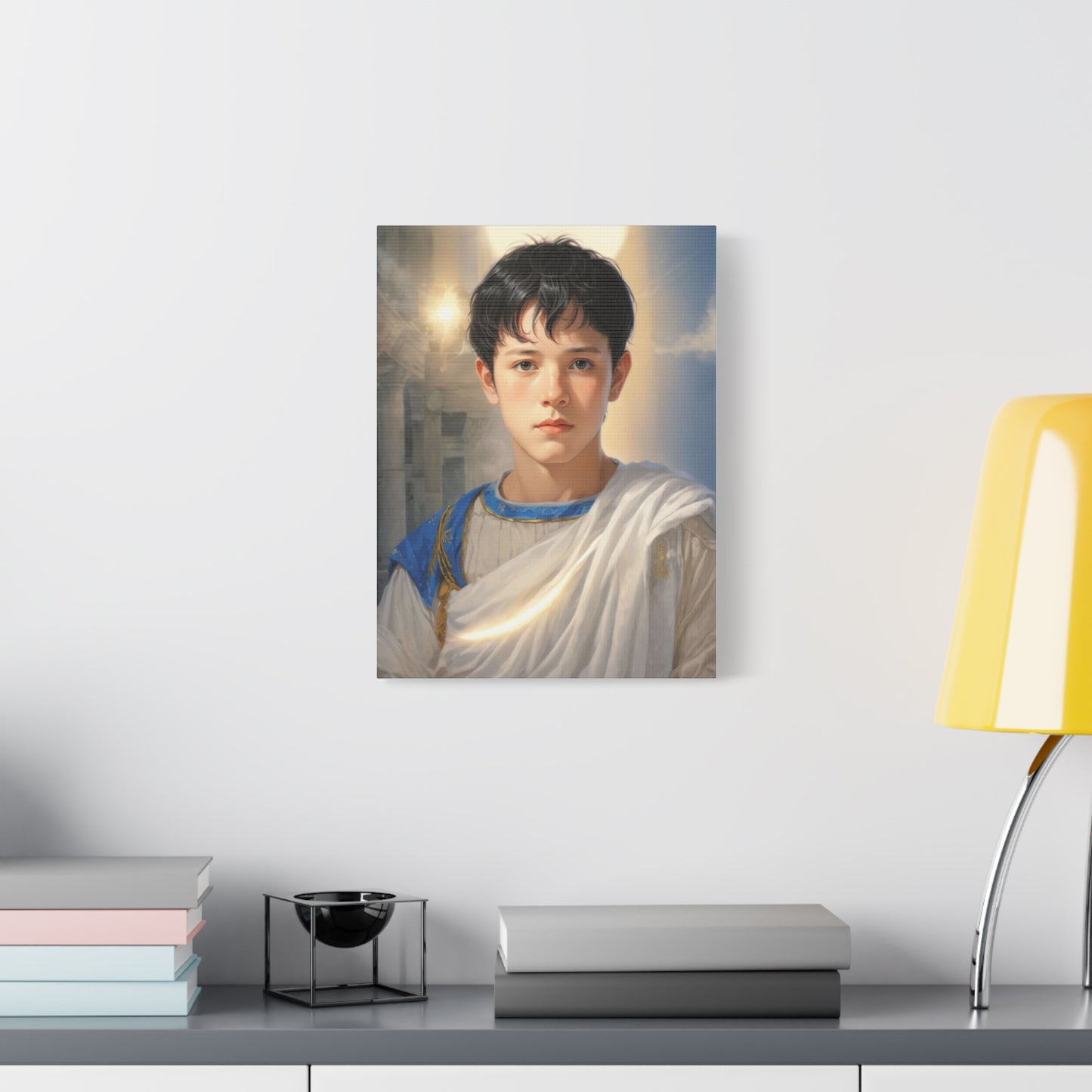 Ready to Hang - St. Pancras of Rome saint Catholic Canvas Wall Art, Christian Decor