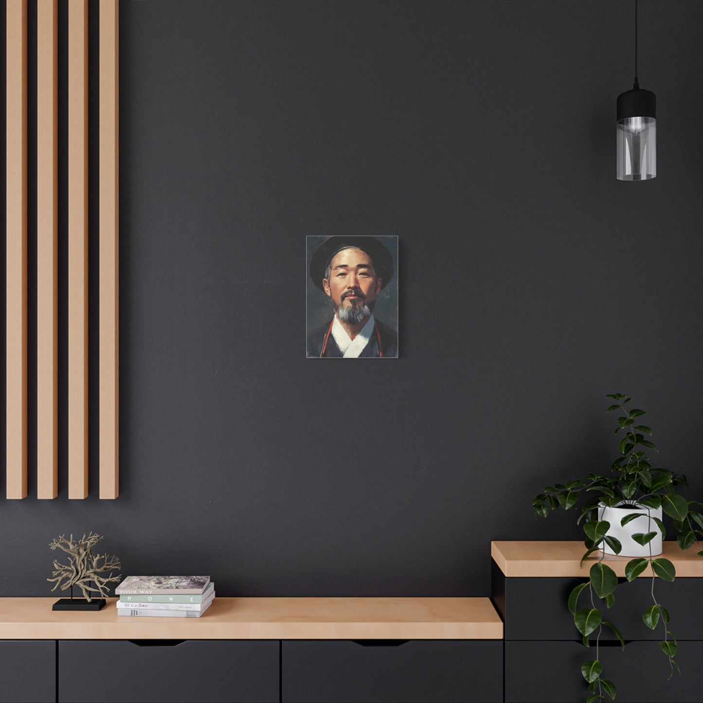 Ships from USA - St Andrew Kim Taegon of Korea Catholic Canvas Wall Art, Christian Decor