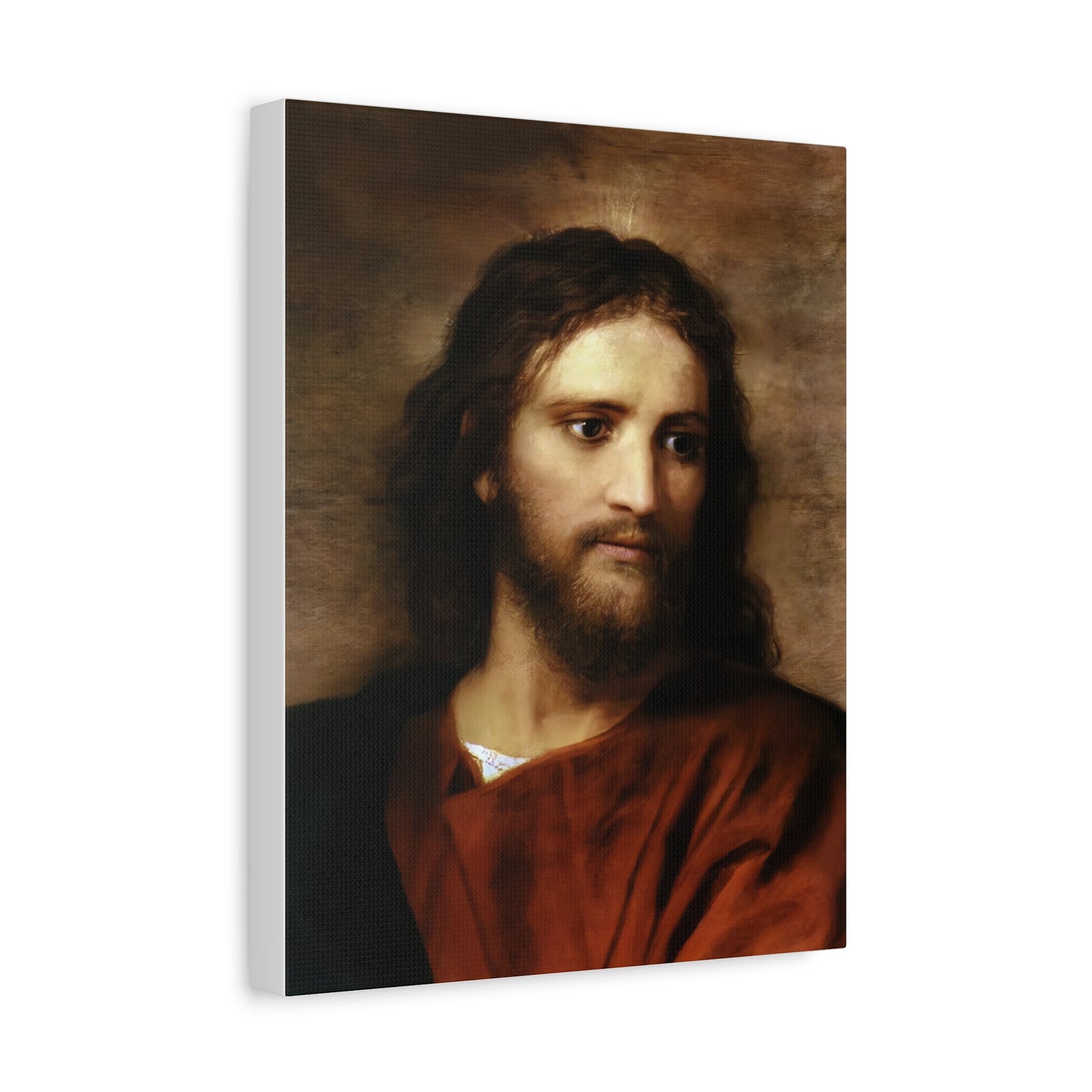 Ready to Hang - Christ at Thirty Three - Hofmann - Catholic Canvas Wall Art, Christian Decor