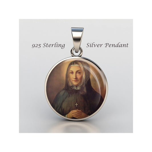 Saint Paula Frassinetti Religious Devotional sterling silver 925 Christian Medal Patron