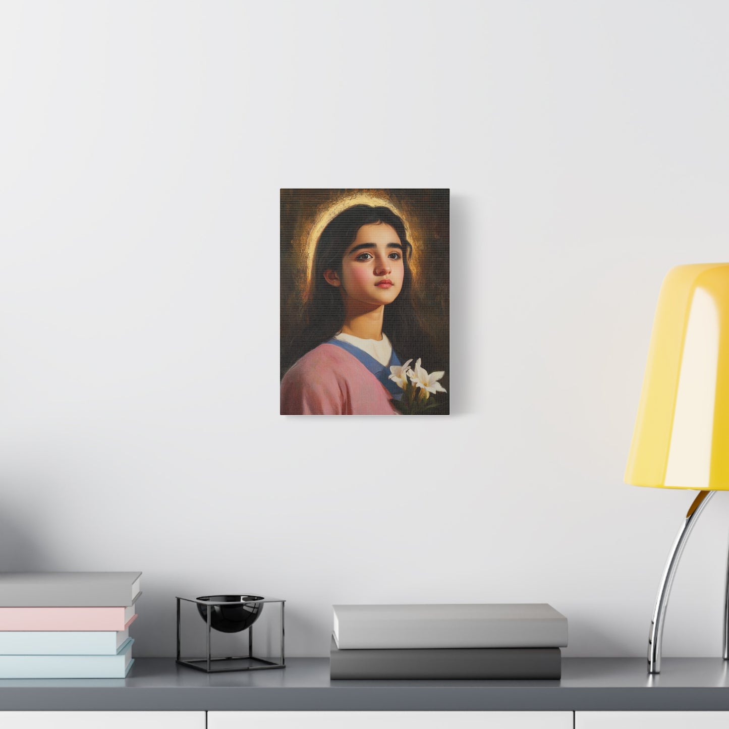 Ready To Hang - St. Maria Goretti st Catholic Canvas Wall Art, Christian Decor