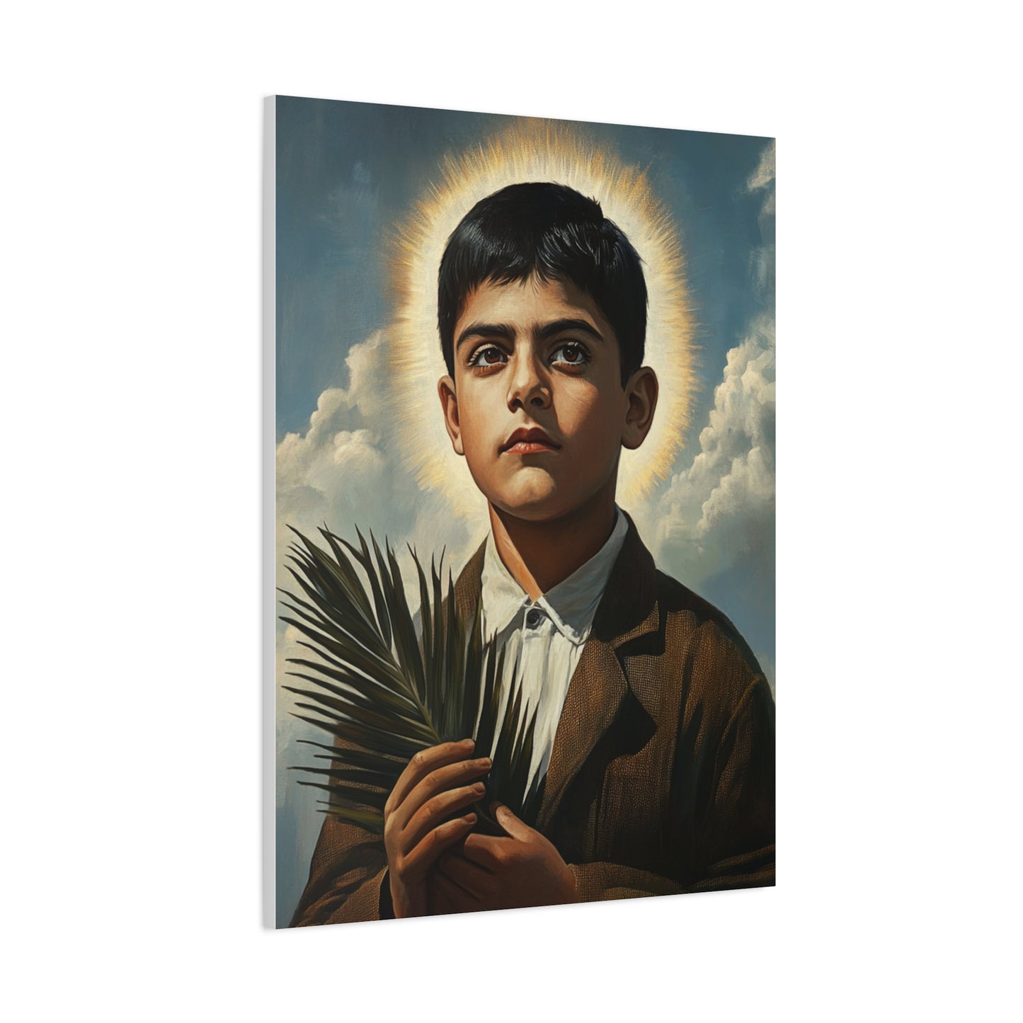 St. Jose Sanchez del Rio Catholic Canvas Wall Art, Christian Decor