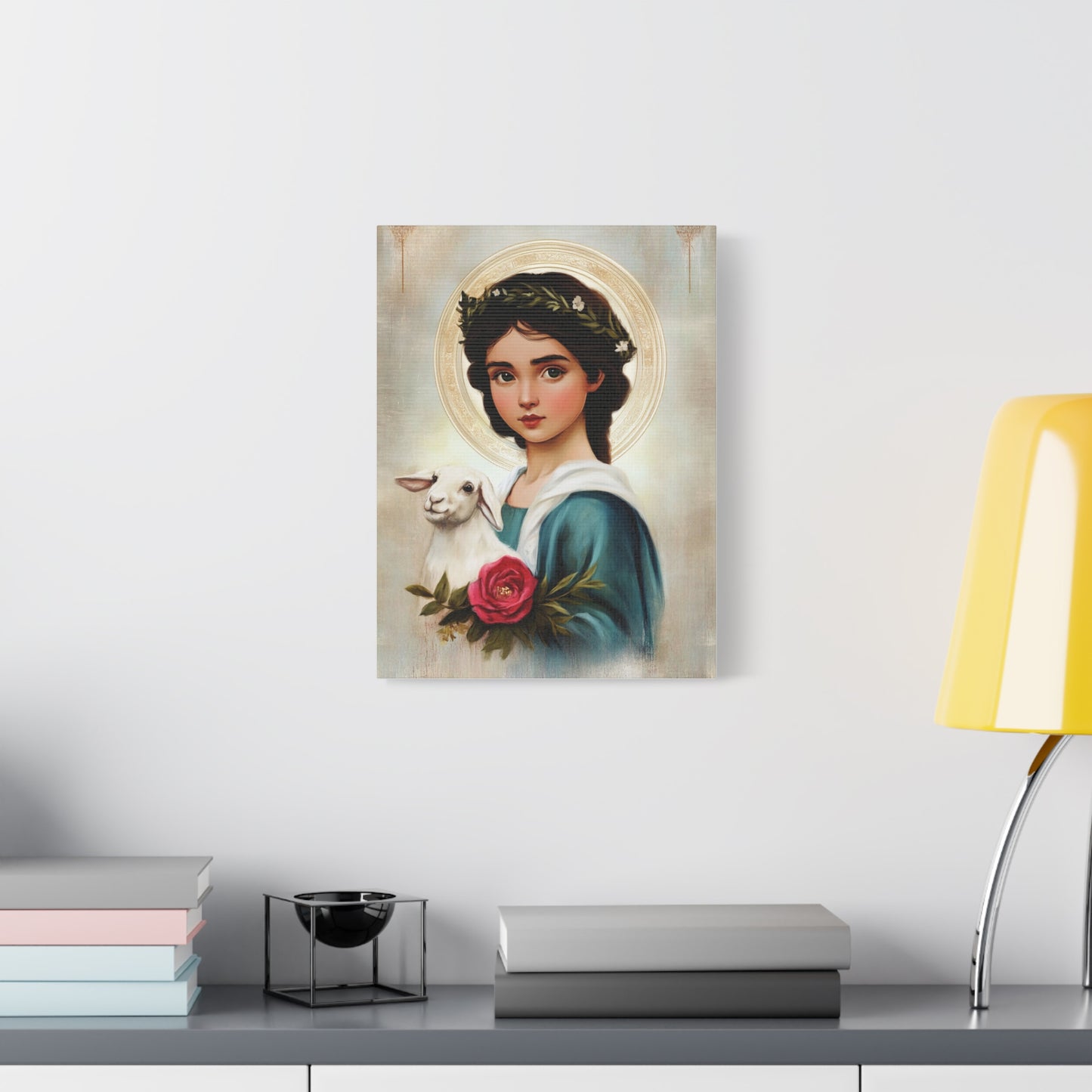 AgnesCanvas Wall Art, Christian Decor