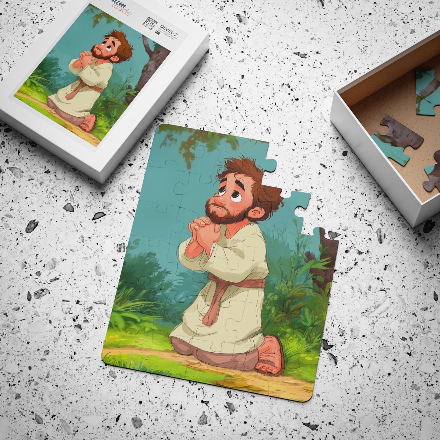 St James the Lesser - 30-Piece Kid Puzzle, Inspirational Bible, Catholic teacher gift, Religious Jigsaw, Catholic kid toy