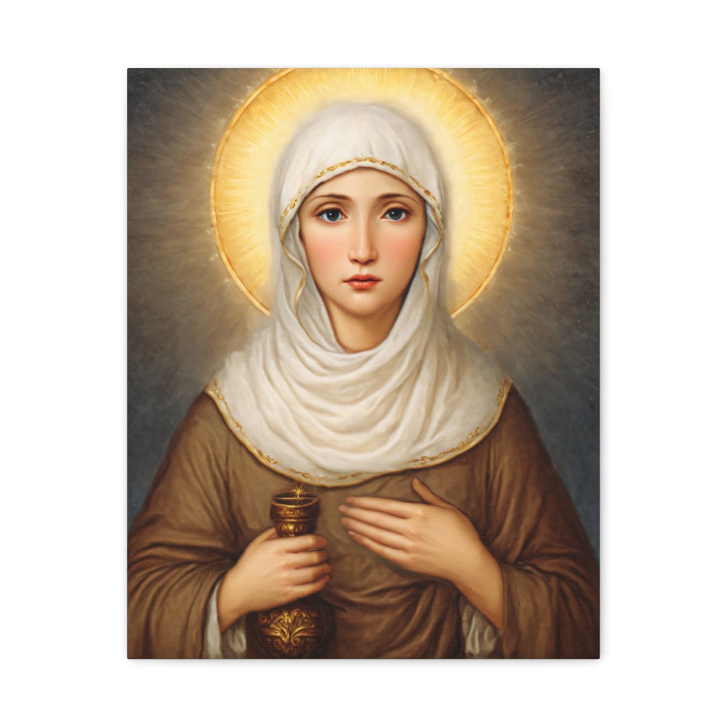 St. Joanna the Myrrhbearer Religious Canvas Wall Art, Christian Decor