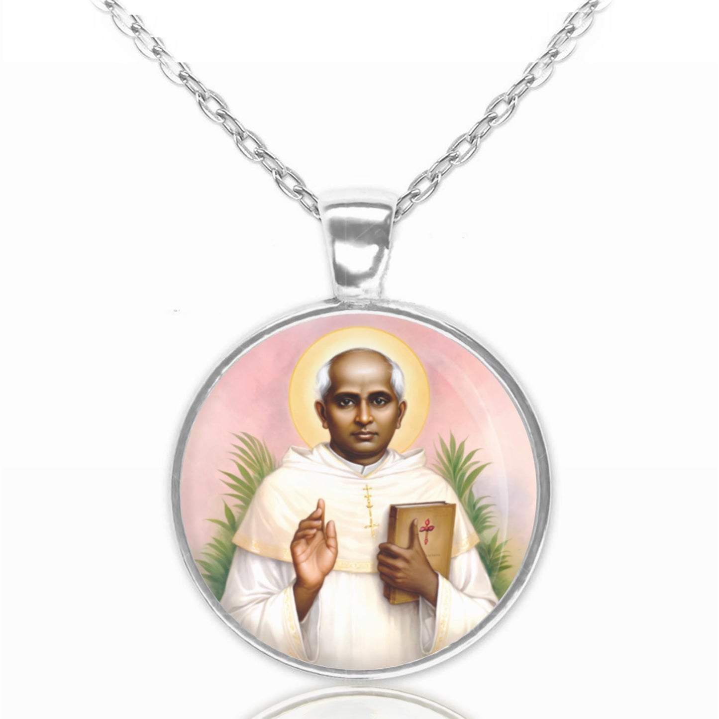 St. Kuriakose Elias Chavara Necklace Catholic priest and social reformer