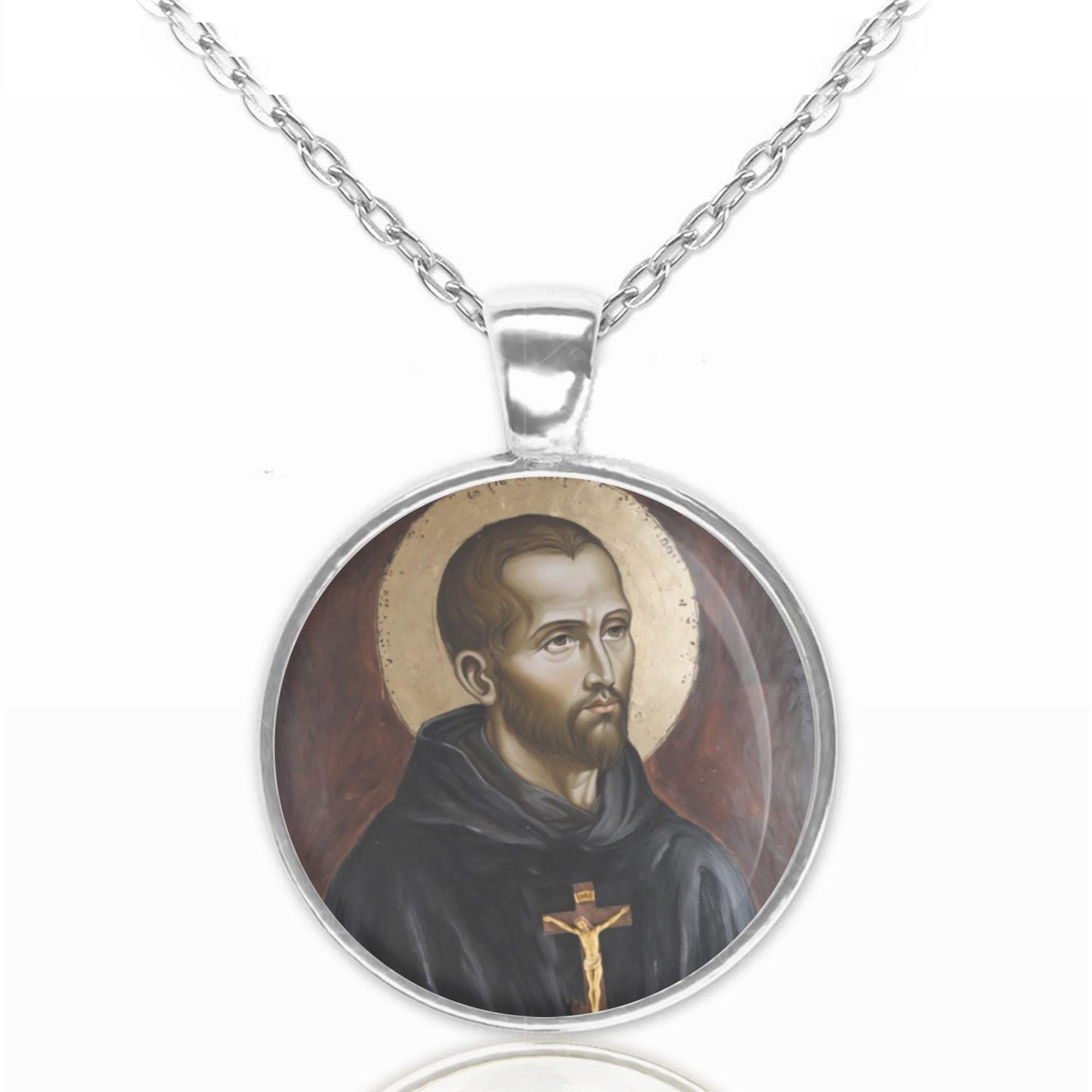 St John of God Necklace Pendant patron saint of love, loyalty, friendships, and authors