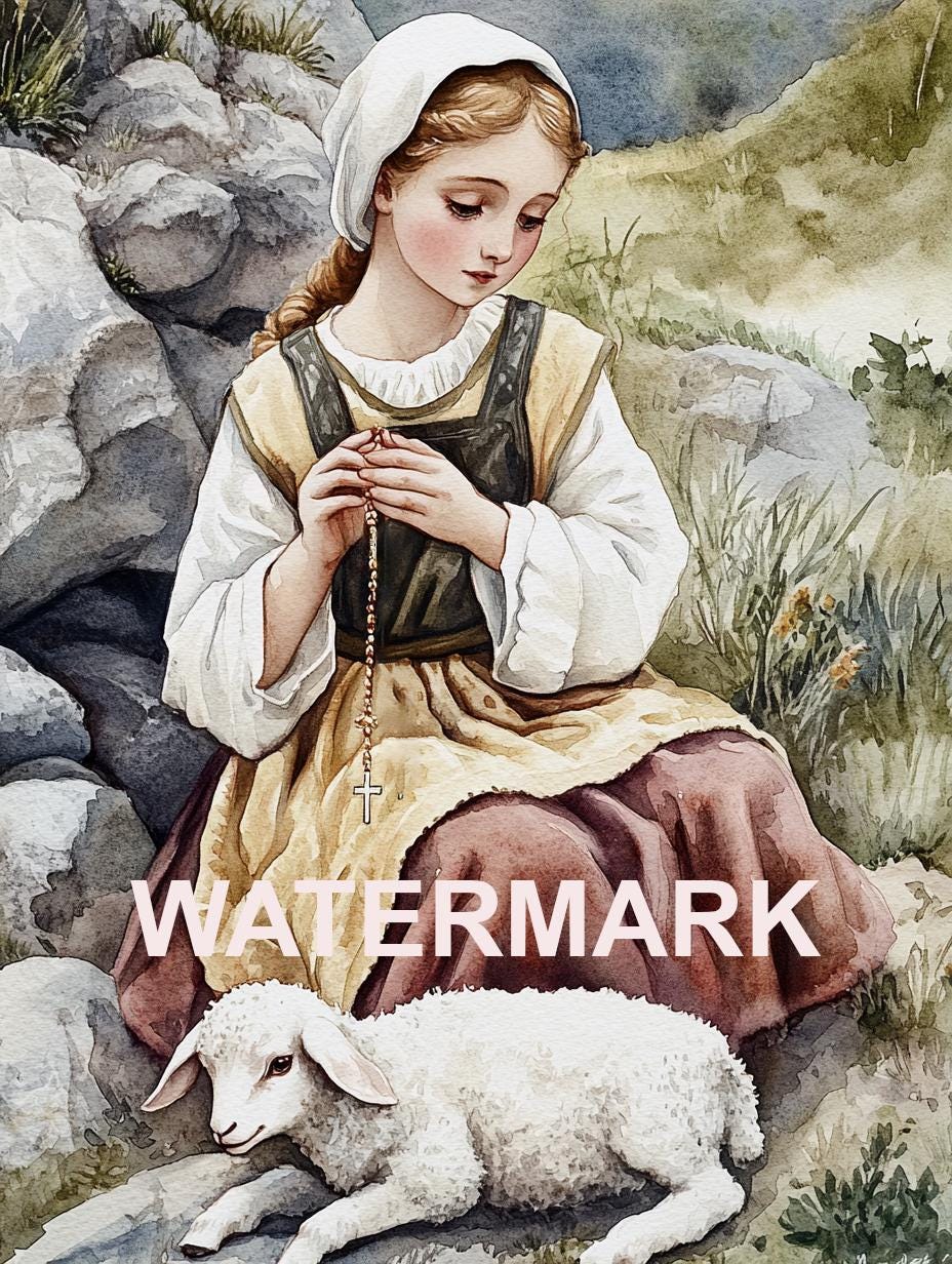 St Germaine Cousin Art Digital Image image 0