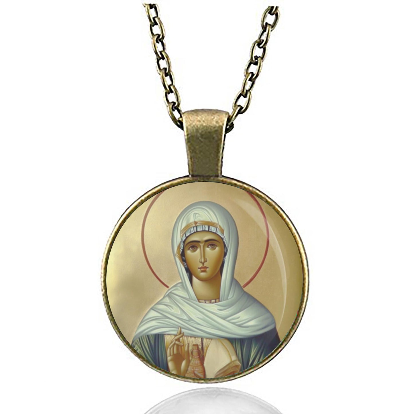 St Joanna the Myrrhbearer Orthodox Christian Necklace Religious Pendant