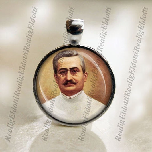 St. Giuseppe Moscati Religious Christian Catholic Medal Pendant Jewelry