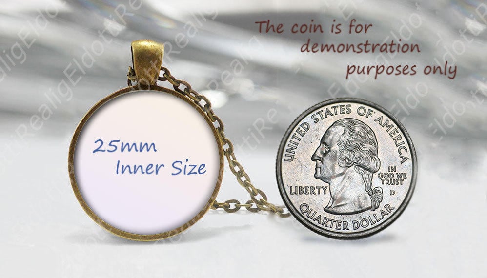 St Priscilla the Tent-Maker, wife of St Aquila Catholic Necklace. Catholic Religious Jewelry Medal Pendant Bronze w Chain