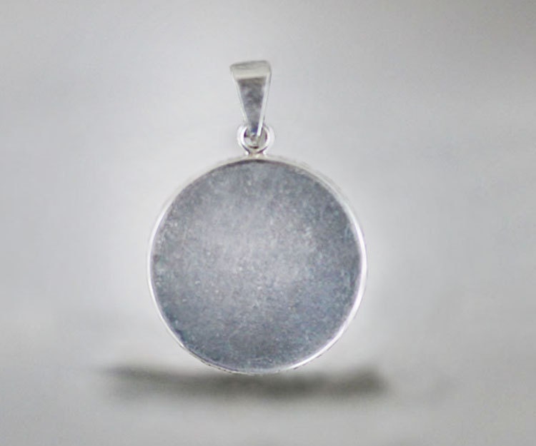Religious Christian Necklace. Jesus Christ Religious Pendant. Sterling Silver 925 Medal
