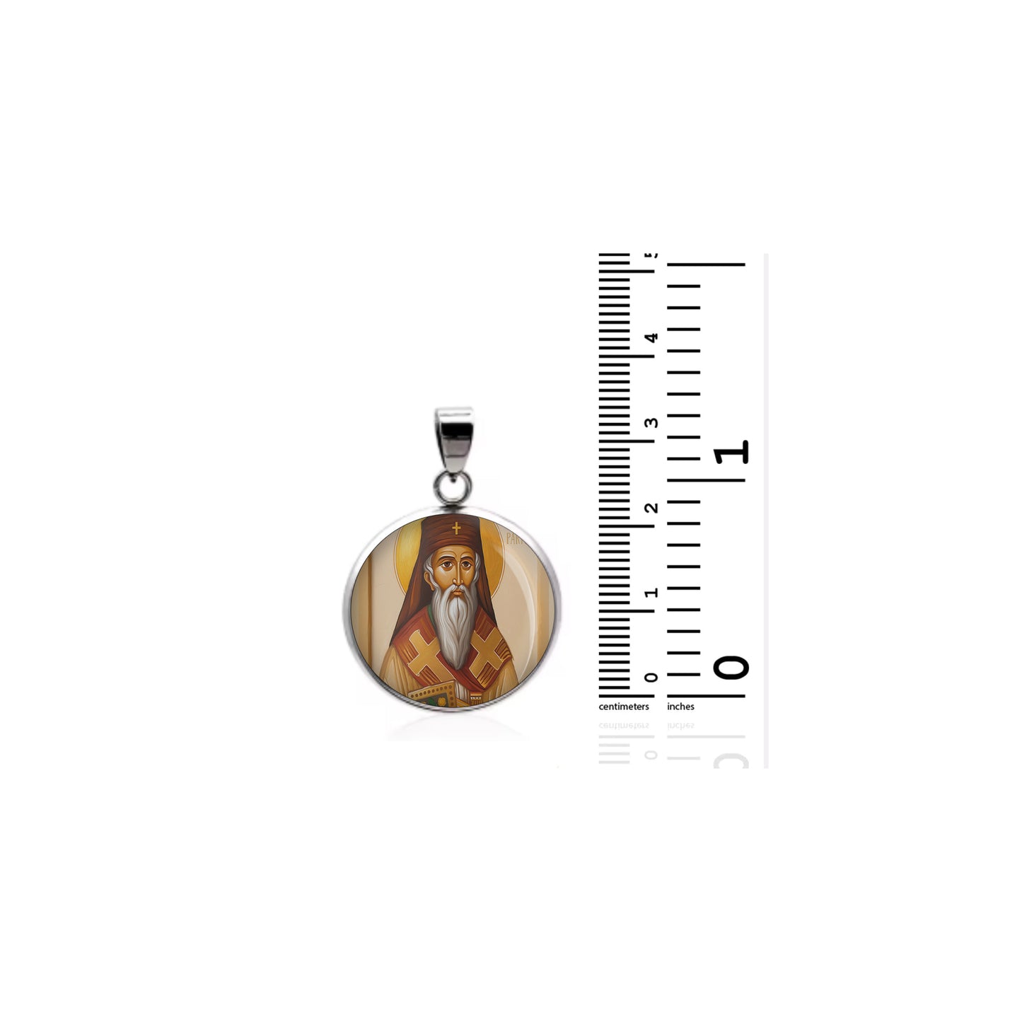 Saint Joseph The New Of Partos Catholic sterling silver 925 Christian Medal image 1