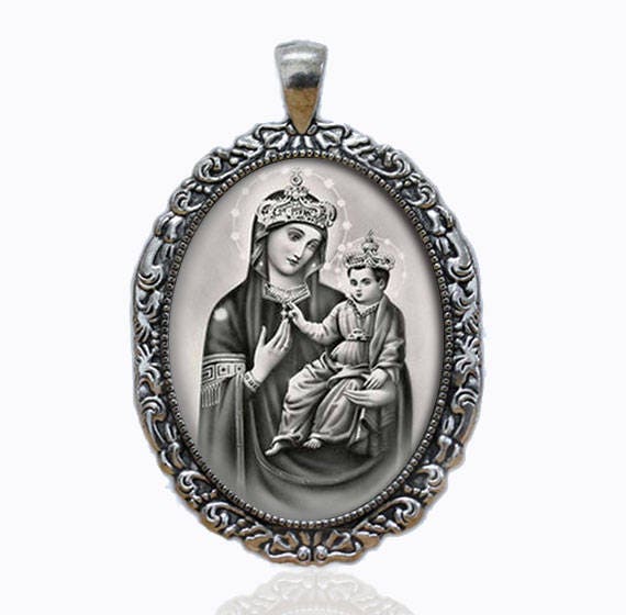 Our Lady of Consolation Mother Mary Medal Catholic Jewelry NEW