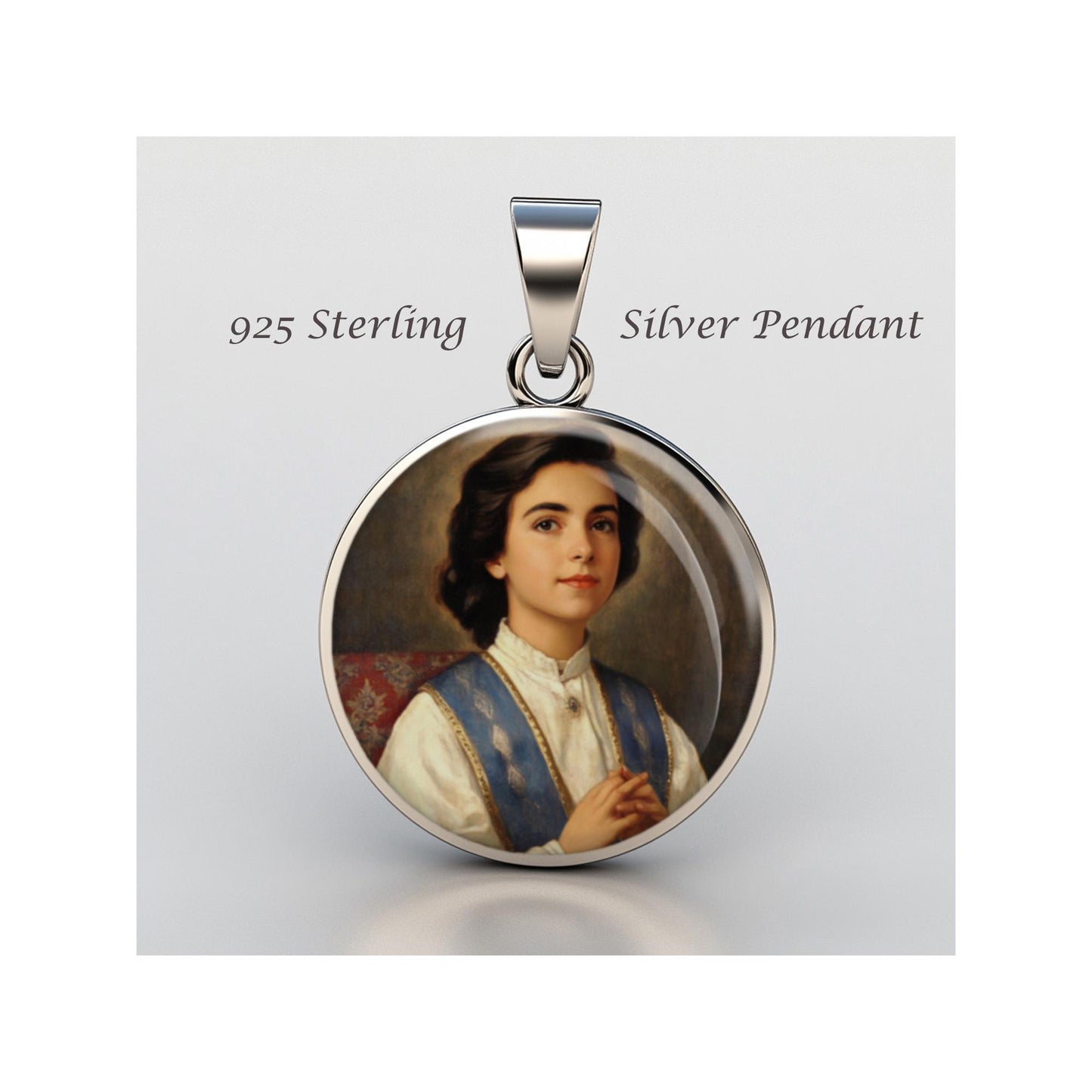Saint Laura Vicuna Blessed Religious Devotional sterling silver 925 Christian Medal Patron