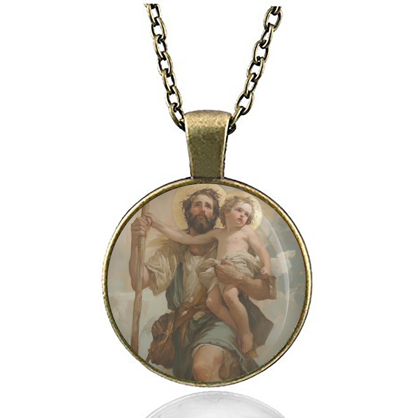 St Christopher Necklace