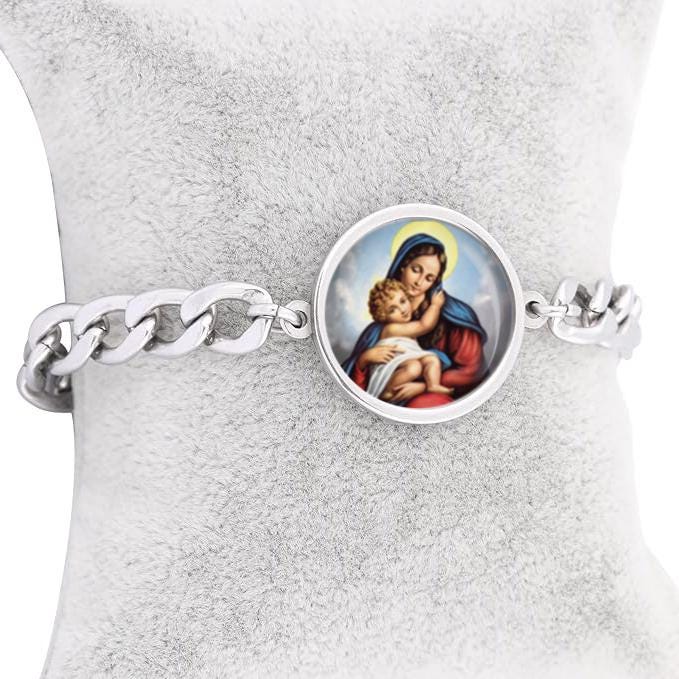 Our Lady Mary Mother Mary Bracelet