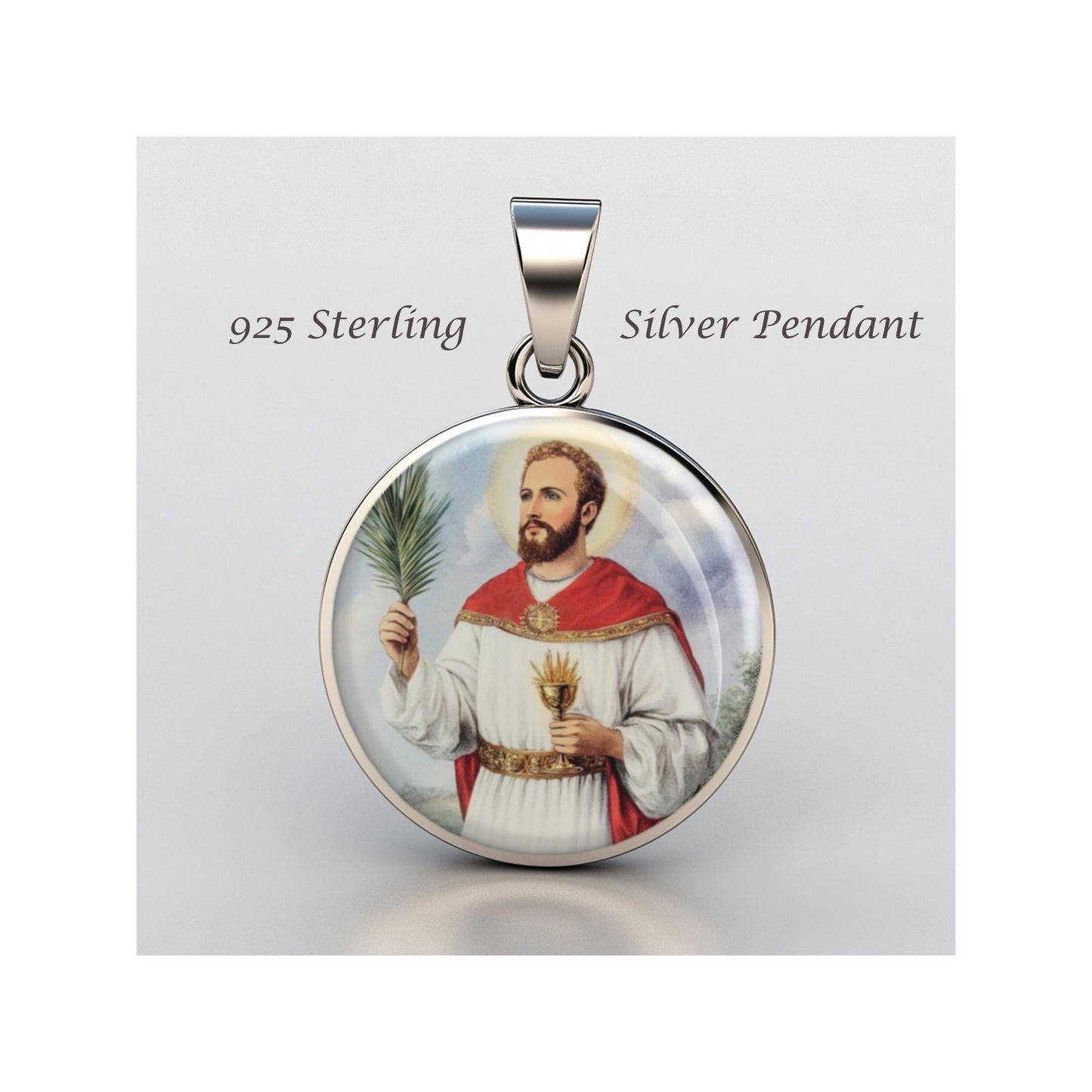 Saint Raymond Nonnatus Religious Devotional sterling silver 925 Christian Medal Patron
