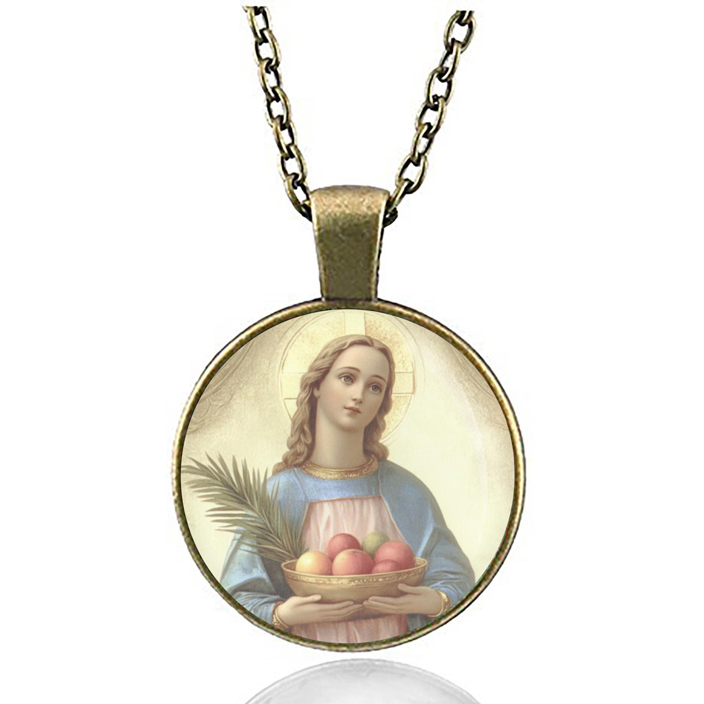St. Dorothy Religious Necklace