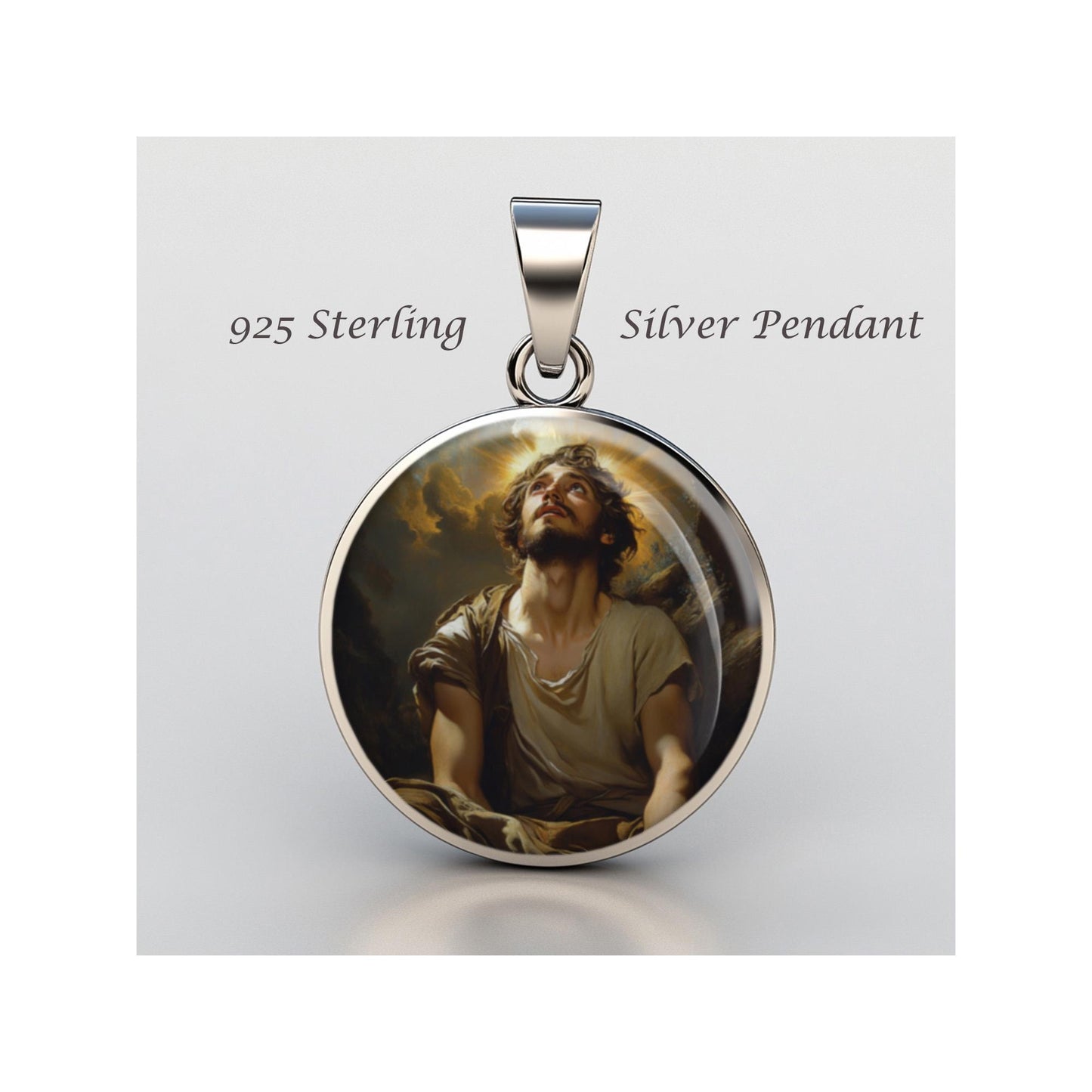 Saint Sozon The Martyr Of Cilicia And Patron Of Limnos sterling silver 925 Medal
