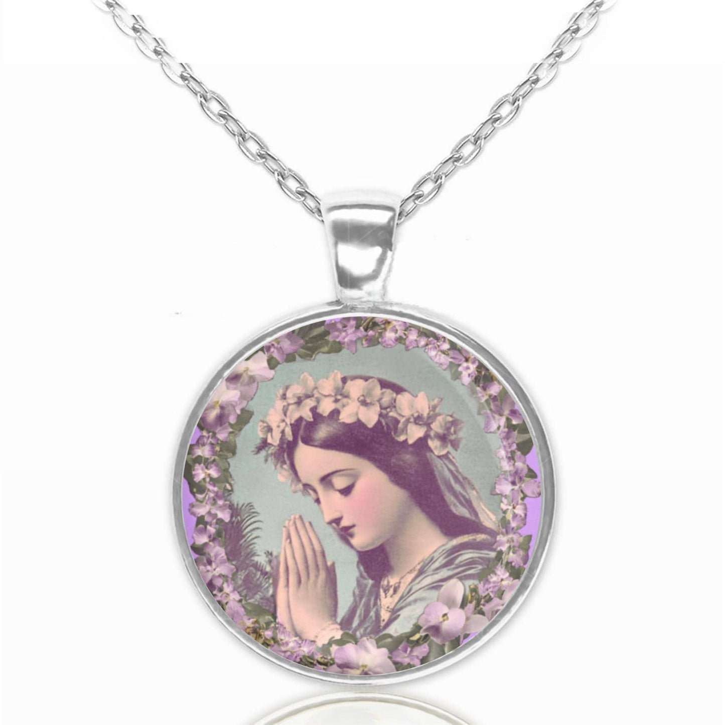 St Bona of Pisa - Christian Patron Catholic Medal Pendant Religious Necklace