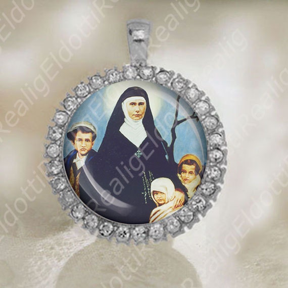 St. Alice Catholic Medal Pendant Christian Religious Jewelry