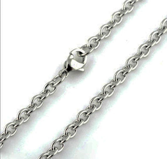 Immaculate Heart of Mary Catholic Medal Necklace Silvertone Pendant Mary Heart Roses Seven Swords Black and White Jewelry