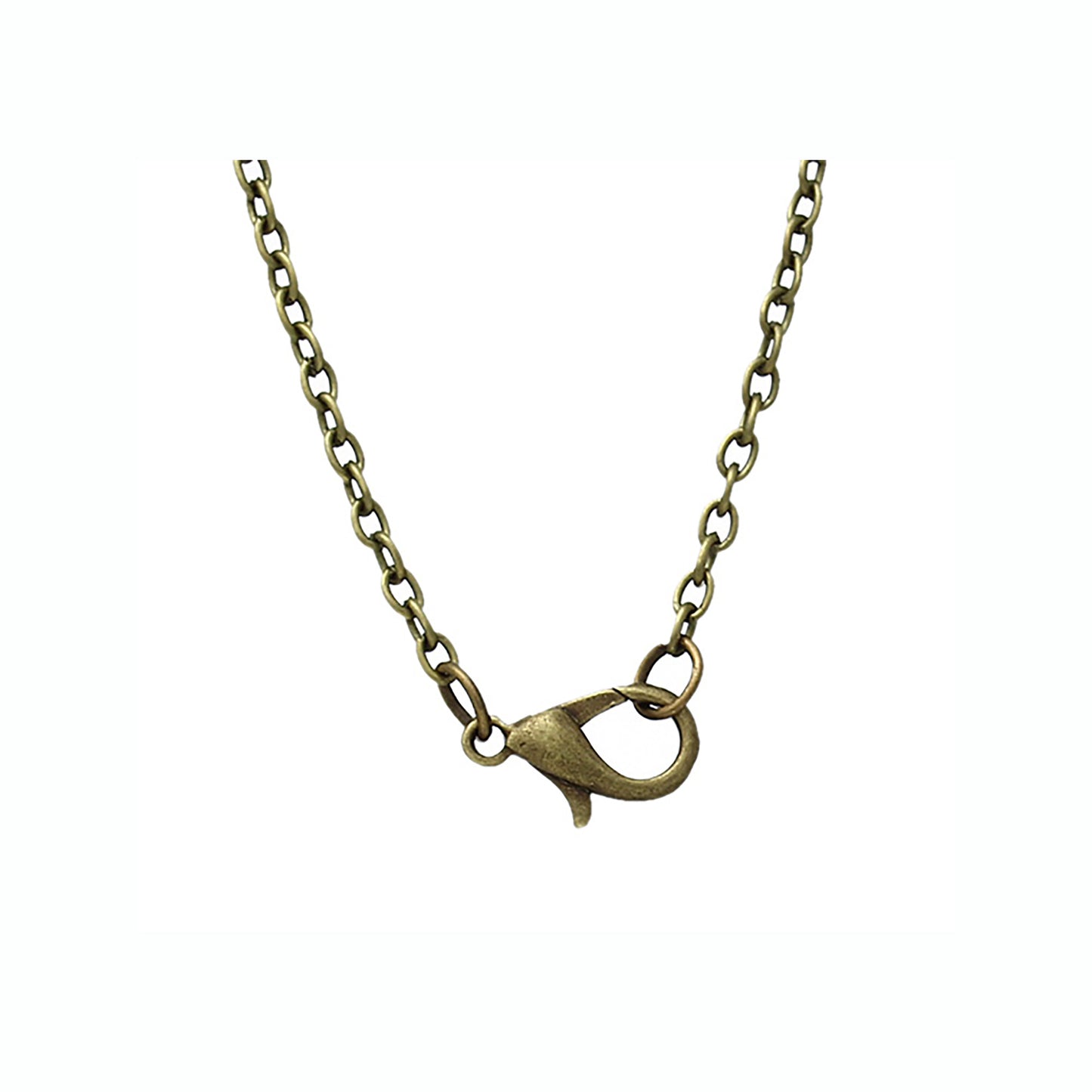 St. Therese Of Liseux Oval Bronze Necklace Catholic Saint Pendant Medal image 2