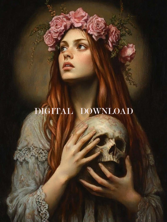 Saint Rosalia la Santuzza of Palermo Religious Art DIGITAL DOWNLOAD