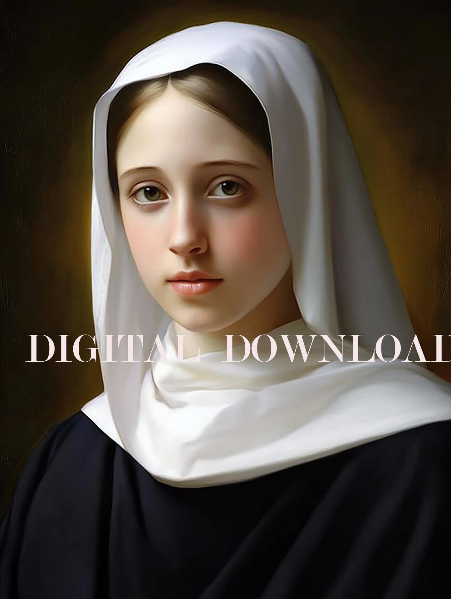 Saint Angela Merici Religious Art DIGITAL DOWNLOAD
