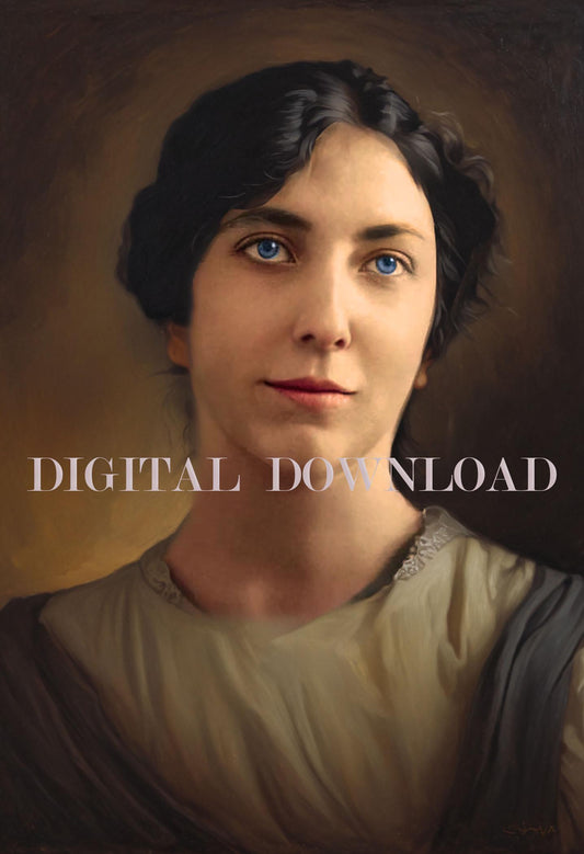 Saint Teresa of the Andes Religious Art DIGITAL DOWNLOAD Catholic Saint Print