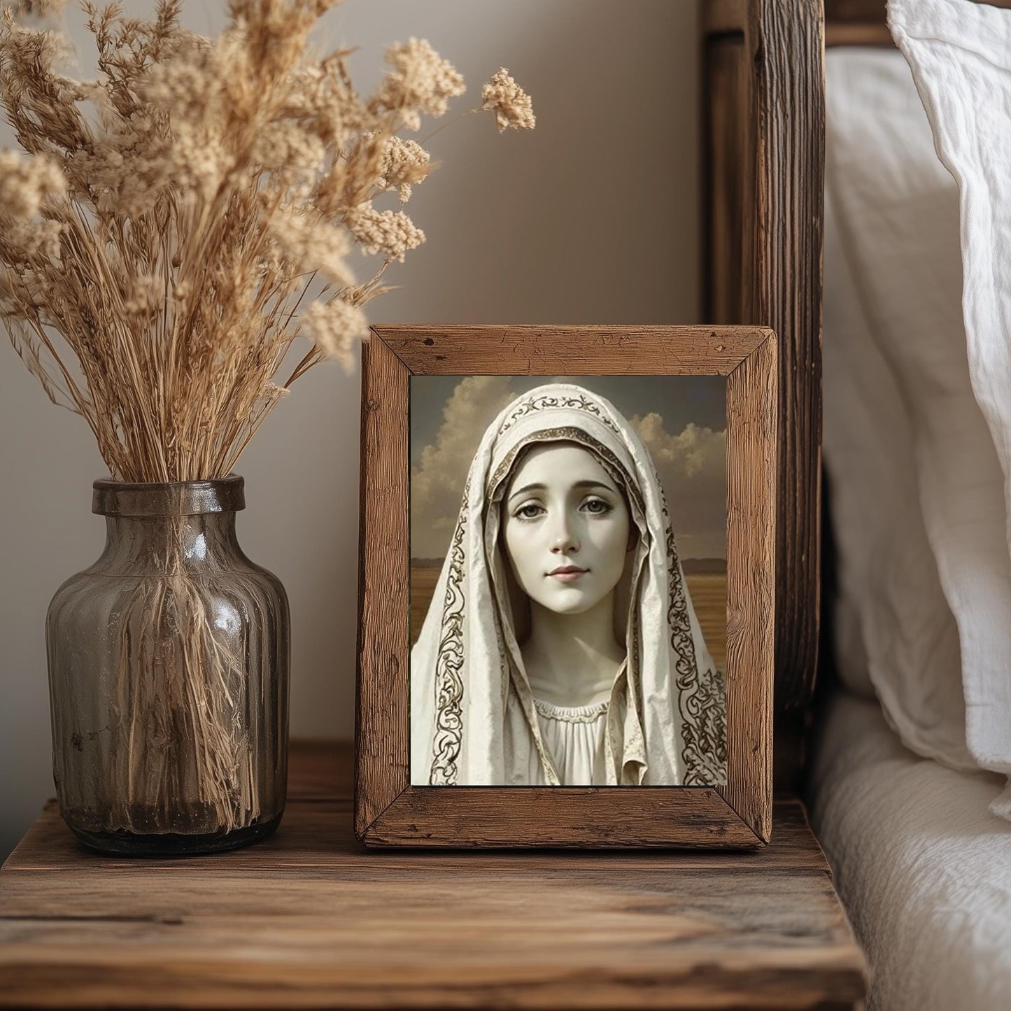 Our Lady Fatima Virgin Mary Religious Art DIGITAL DOWNLOAD