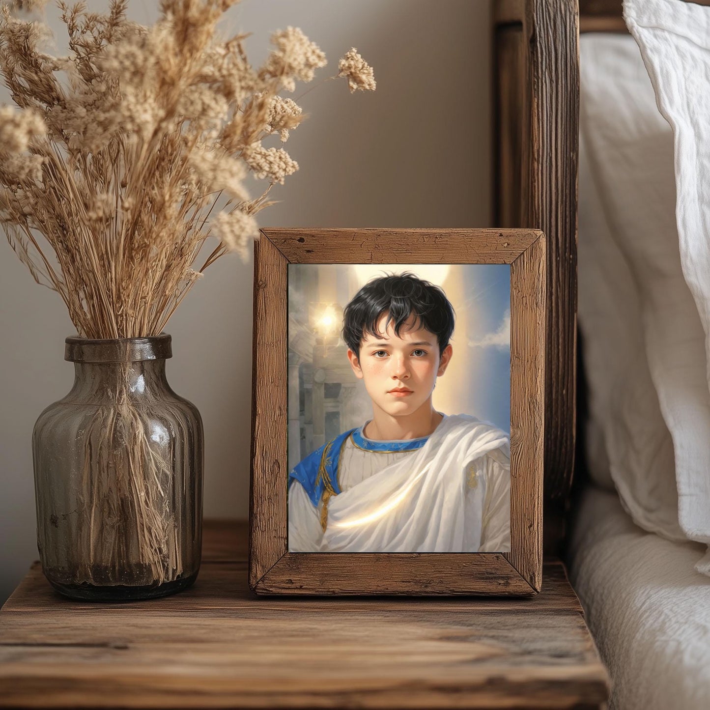 Saint Pancras Pancratius of Rome Religious Art DIGITAL DOWNLOAD Custom