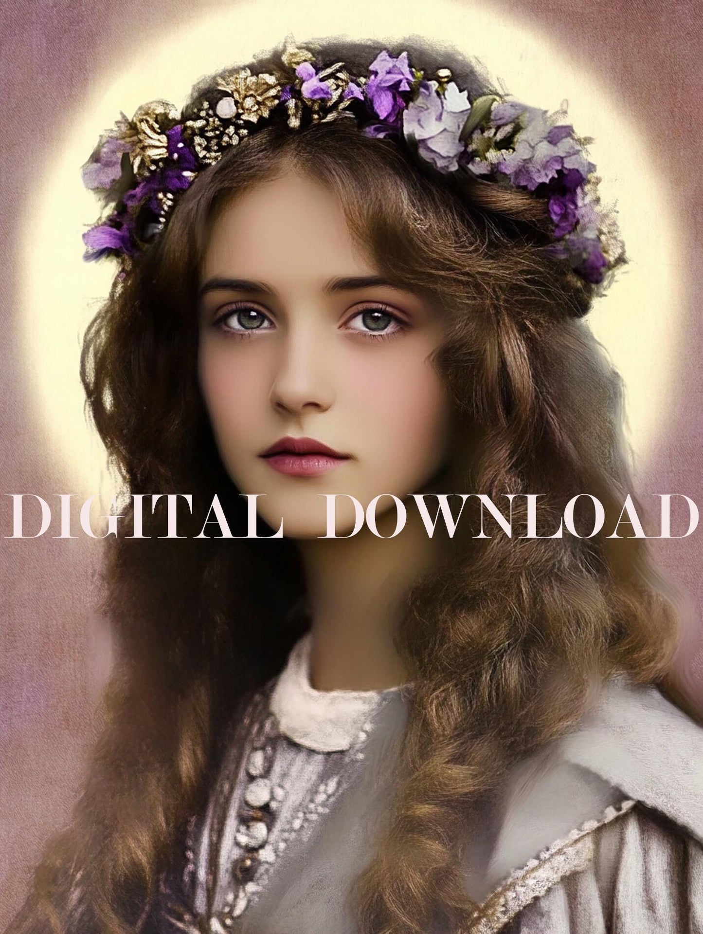 St. Philomena Religious Art DIGITAL DOWNLOAD Catholic Print