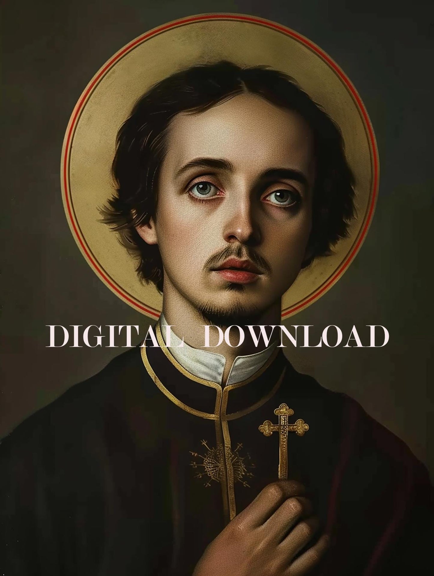 Saint John Chrysostom DIGITAL DOWNLOAD Religious Art Print