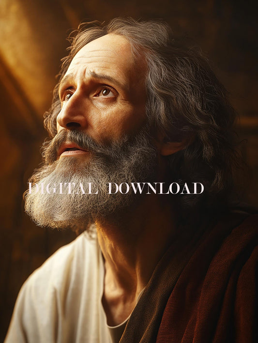 St Matthew Apostle and Evangelist Religious Catholic Art DIGITAL DOWNLOAD
