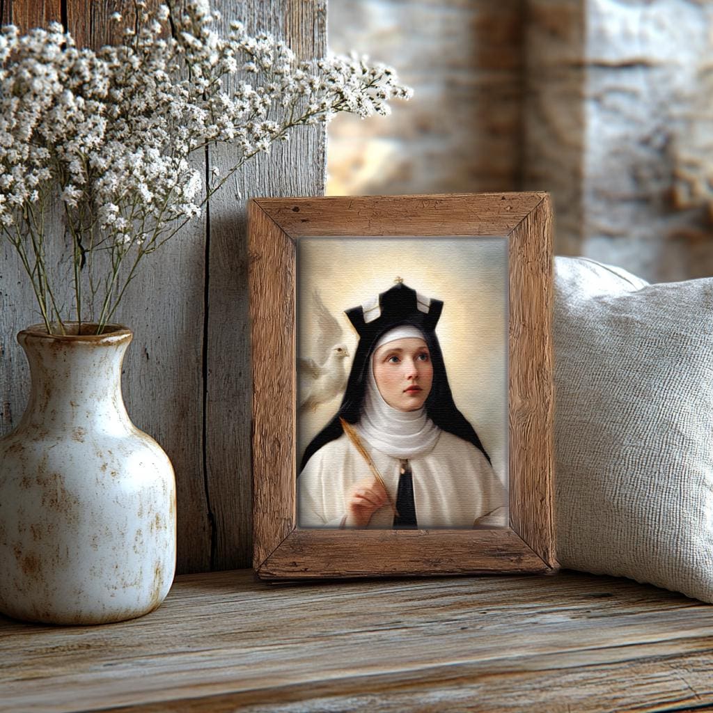 Teresa of Avila Religious Art | Digital Download Catholic Print | Spiritual Wall Decor for Home & Office