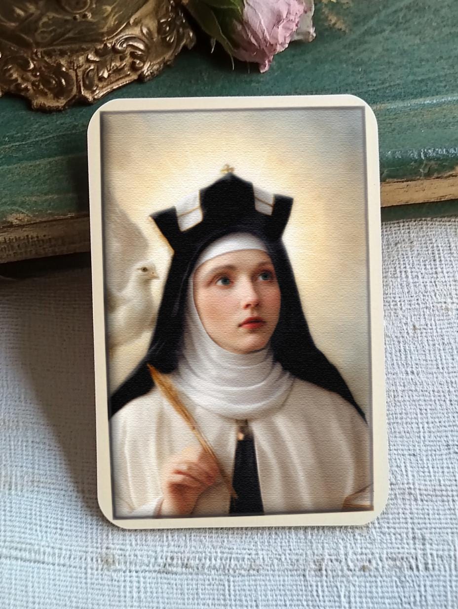 Teresa of Avila Religious Art | Digital Download Catholic Print | Spiritual Wall Decor for Home & Office