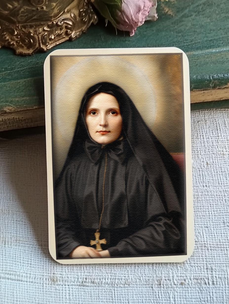 Religious Art | Saint Frances Xavier Cabrini Digital Download | Mother Cabrini Catholic Print for Home Decor & Gifts