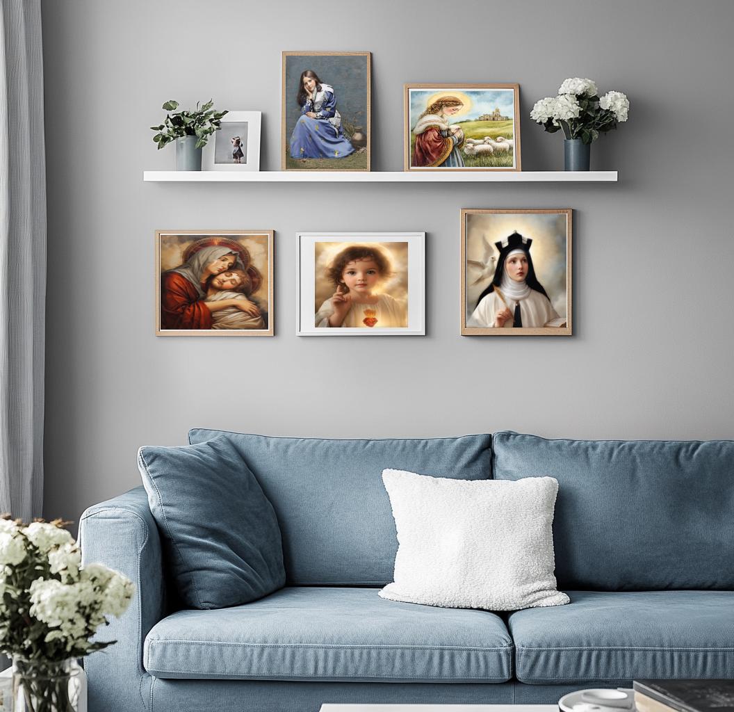 Blessed Mother Clelia Merloni Print | Religious Art Digital Download | Inspirational Wall Decor for Home & Office