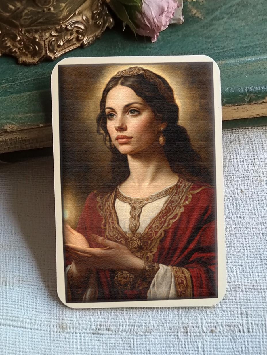 Saint Flavia Domitilla Religious Art DIGITAL DOWNLOAD Custom