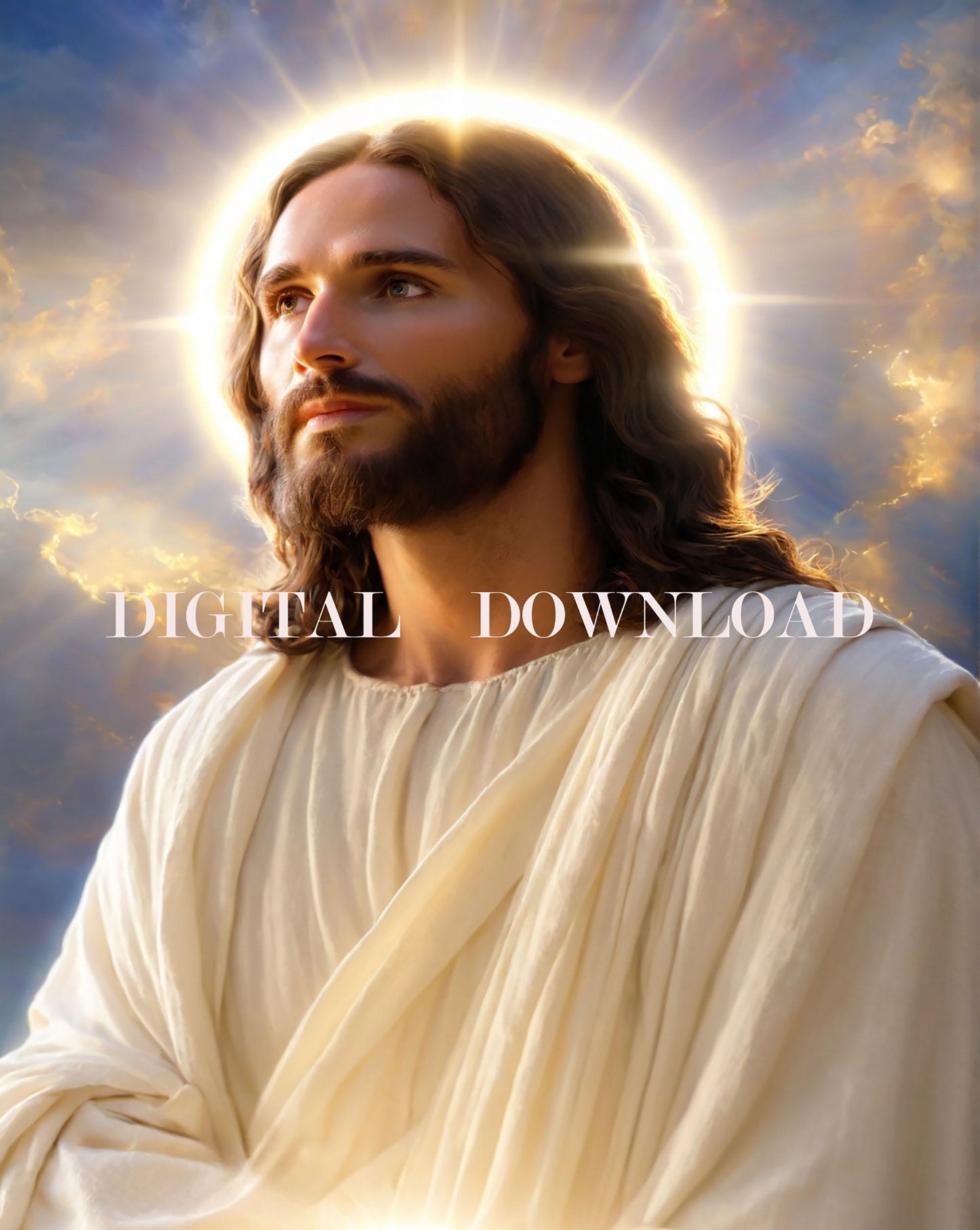 Our Lord Jesus Christ - DIGITAL DOWNLOAD Religious - Art Print Christian