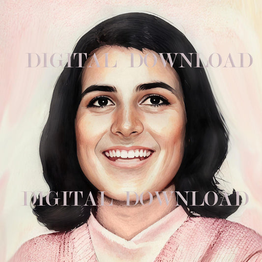 Venerable Montserrat Montse Grases Catholic Print Art Digital Image image 0